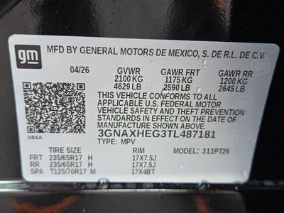 2026 Chevrolet Equinox LT