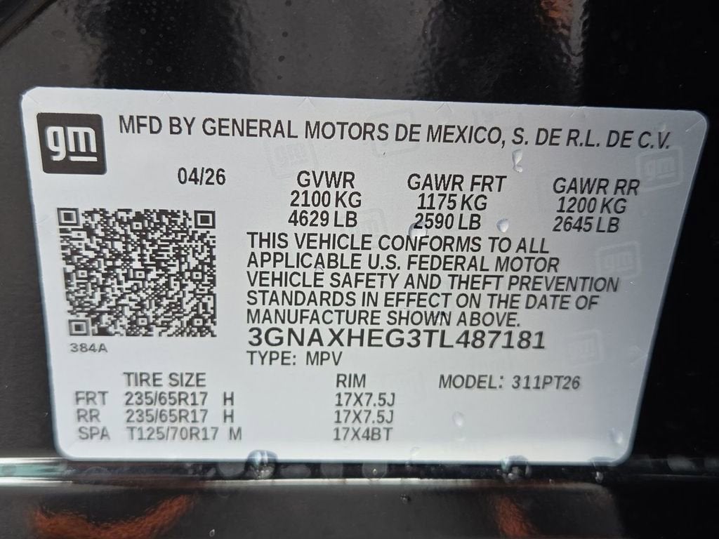 2026 Chevrolet Equinox LT