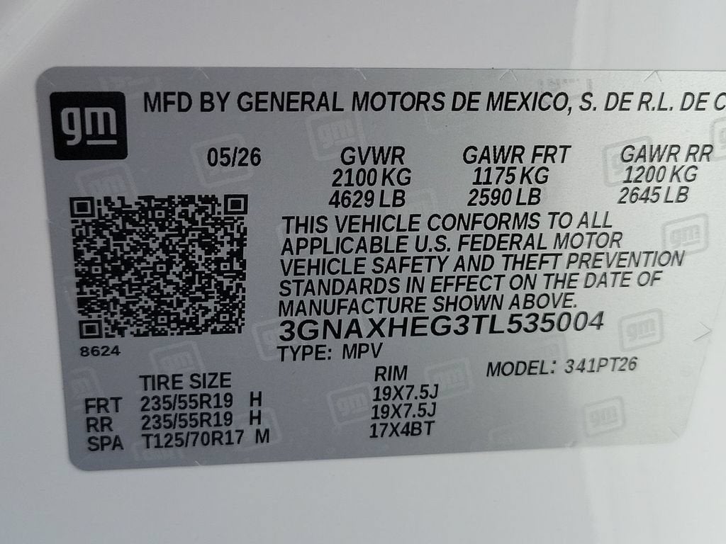 2026 Chevrolet Equinox LT