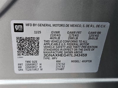 2026 Chevrolet Equinox LT