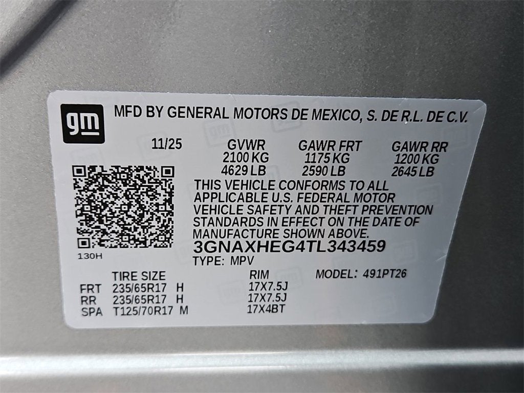 2026 Chevrolet Equinox LT