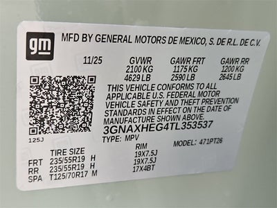 2026 Chevrolet Equinox LT