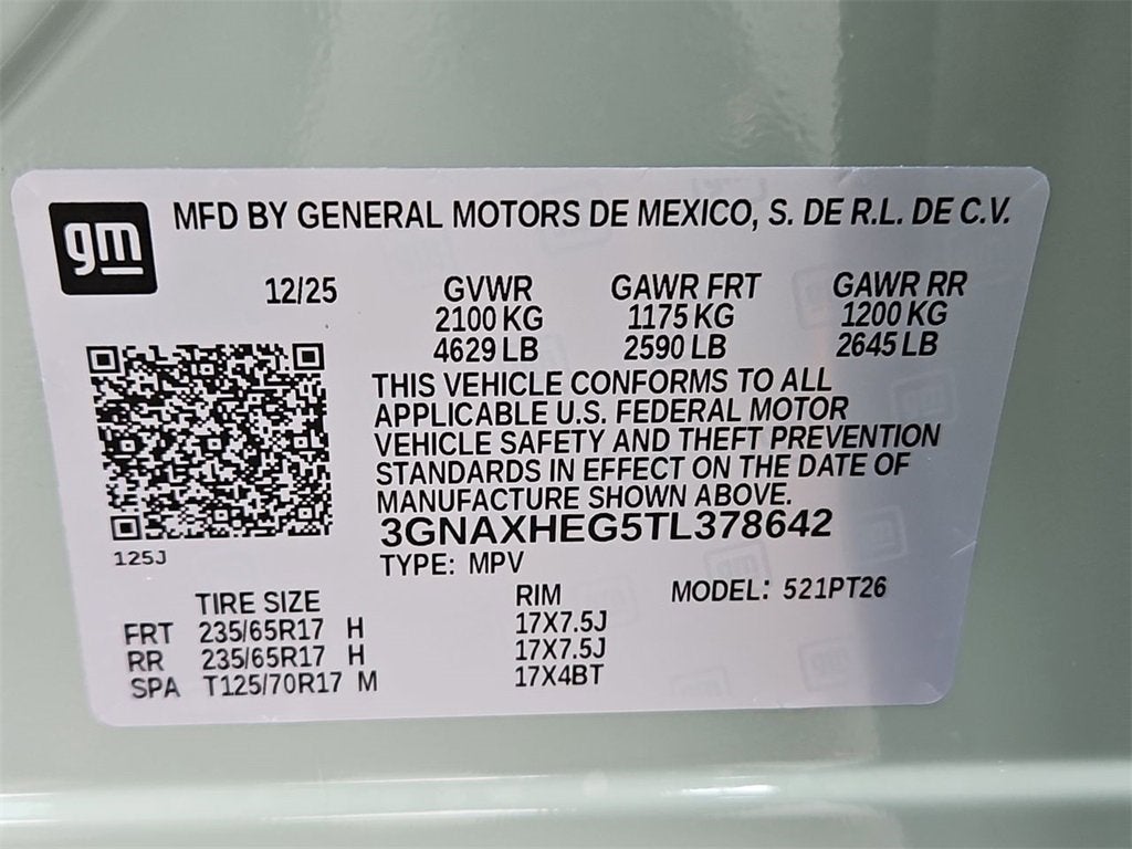 2026 Chevrolet Equinox LT