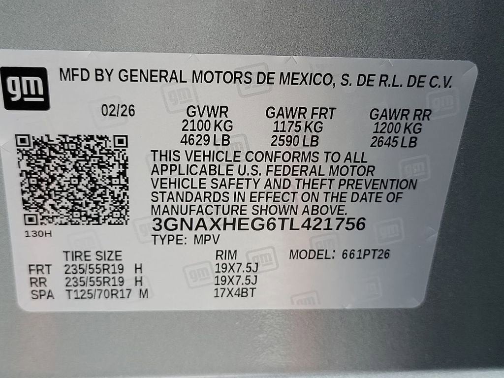 2026 Chevrolet Equinox LT
