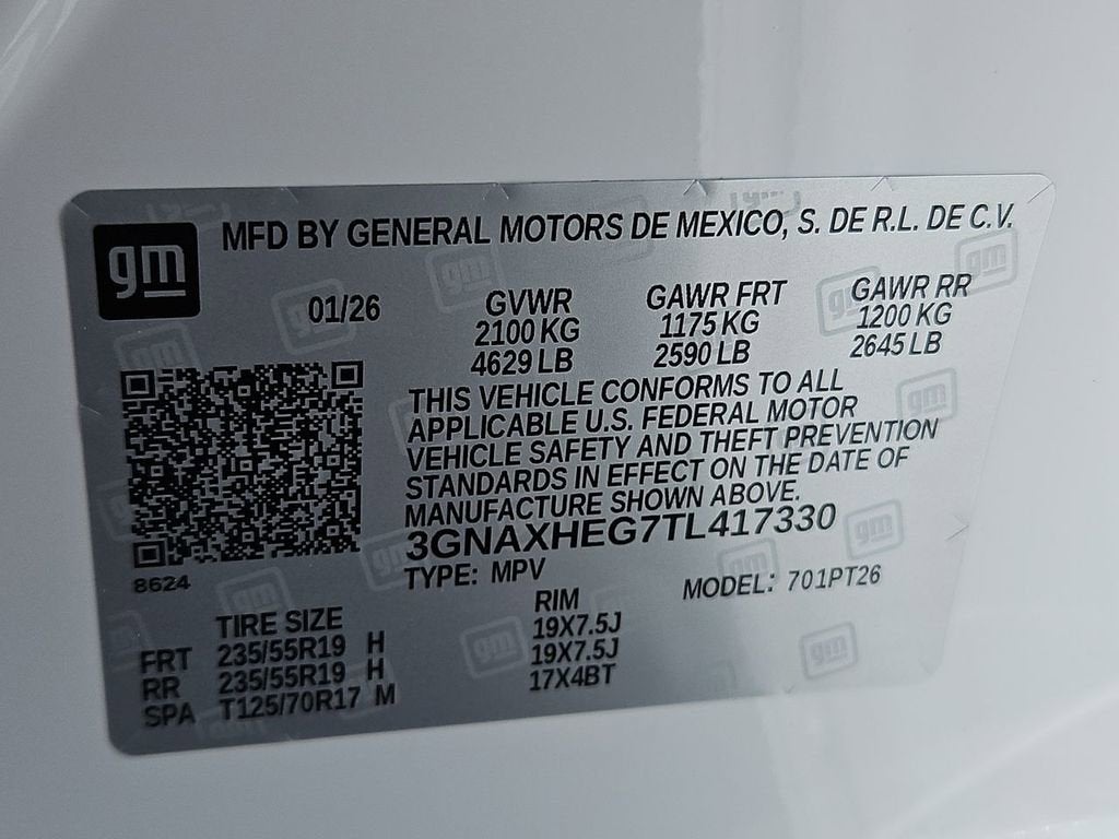 2026 Chevrolet Equinox LT