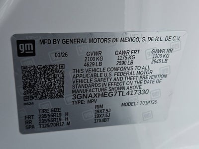 2026 Chevrolet Equinox LT