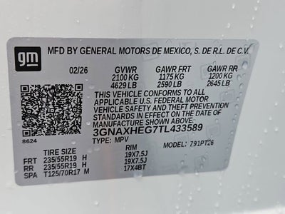 2026 Chevrolet Equinox LT