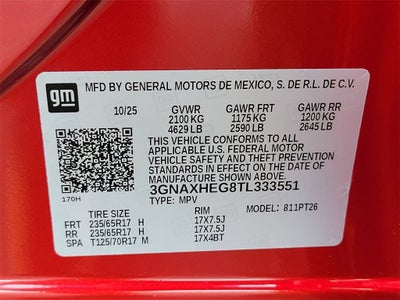 2026 Chevrolet Equinox LT