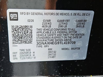 2026 Chevrolet Equinox LT