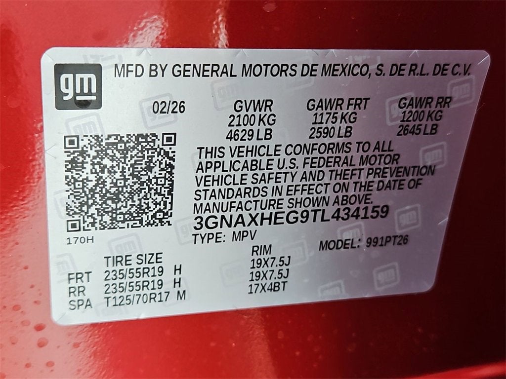 2026 Chevrolet Equinox LT