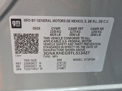 2026 Chevrolet Equinox LT