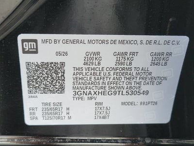 2026 Chevrolet Equinox LT