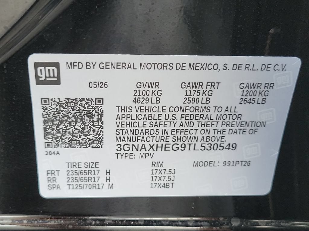 2026 Chevrolet Equinox LT
