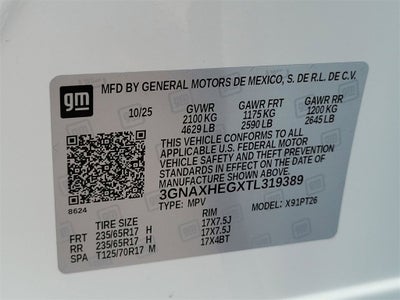 2026 Chevrolet Equinox LT