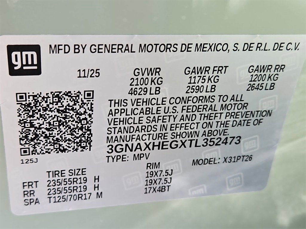 2026 Chevrolet Equinox LT