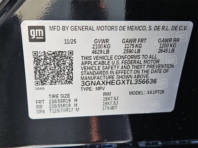 2026 Chevrolet Equinox LT