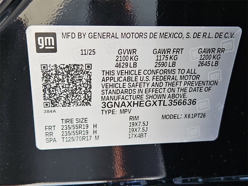 2026 Chevrolet Equinox LT