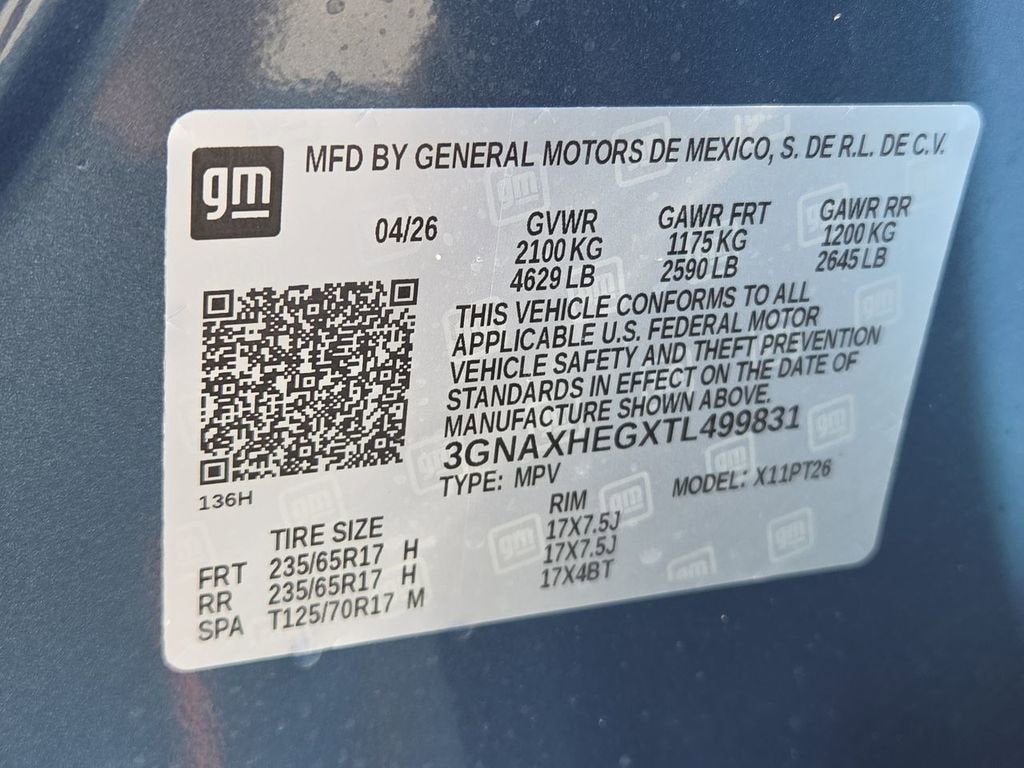2026 Chevrolet Equinox LT