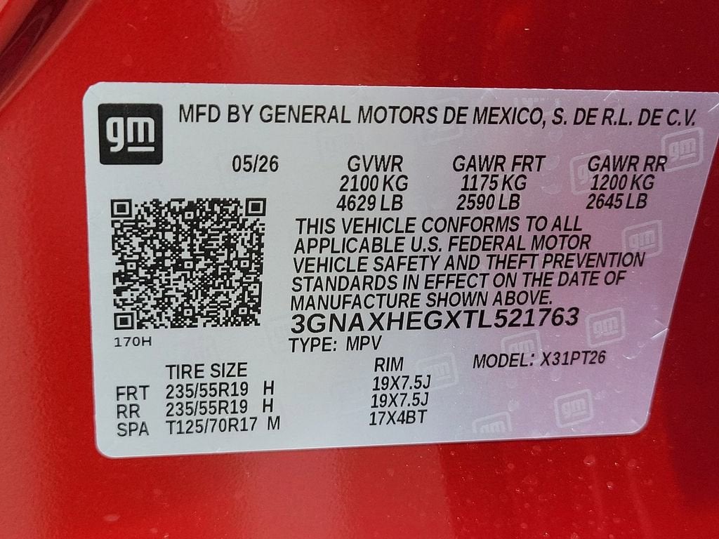 2026 Chevrolet Equinox LT