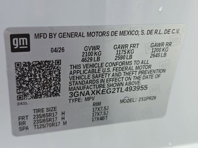 2026 Chevrolet Equinox ACTIV