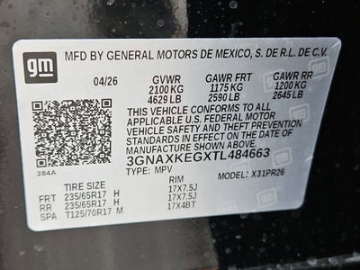 2026 Chevrolet Equinox ACTIV