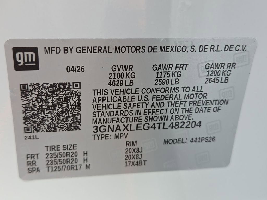 2026 Chevrolet Equinox RS