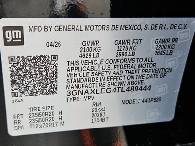 2026 Chevrolet Equinox RS