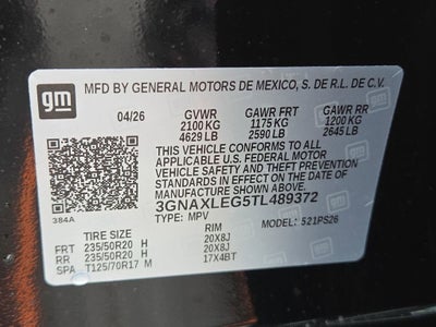 2026 Chevrolet Equinox RS