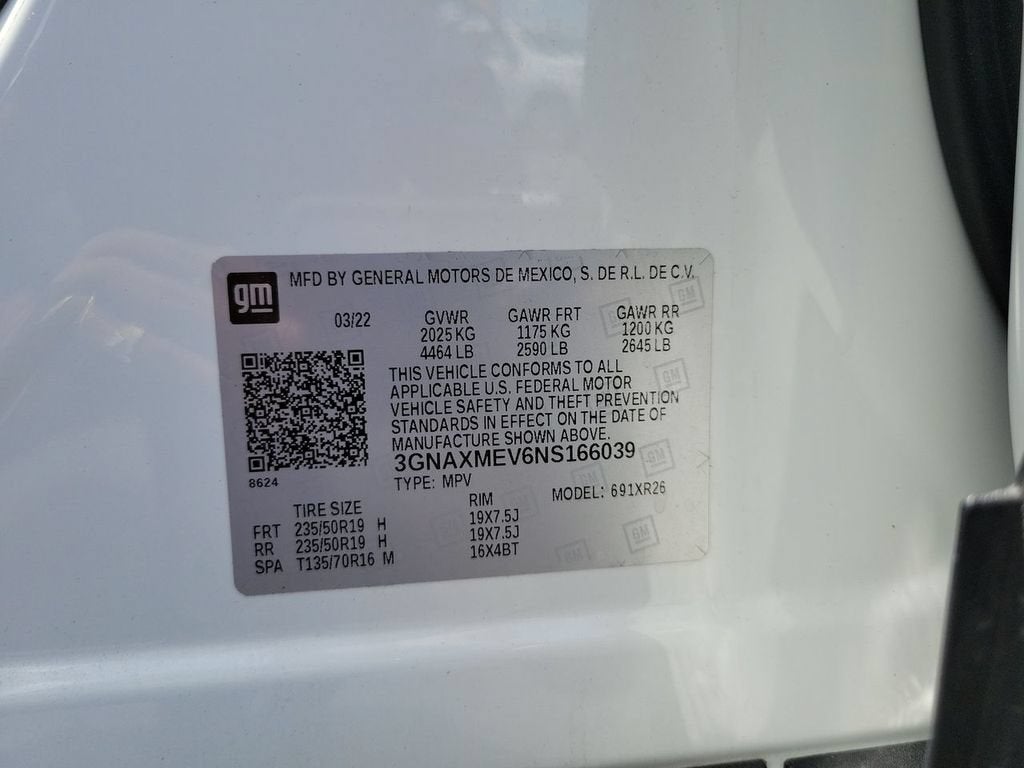 2022 Chevrolet Equinox RS