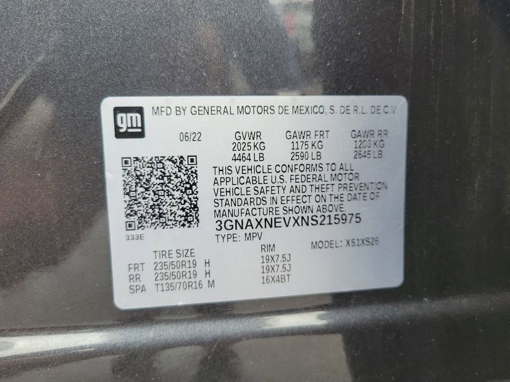 2022 Chevrolet Equinox Premier