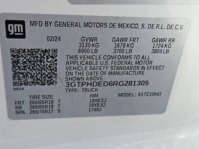 2024 GMC Sierra 1500 SLT