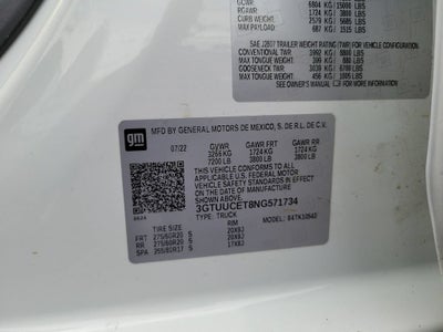 2022 GMC Sierra 1500 Elevation