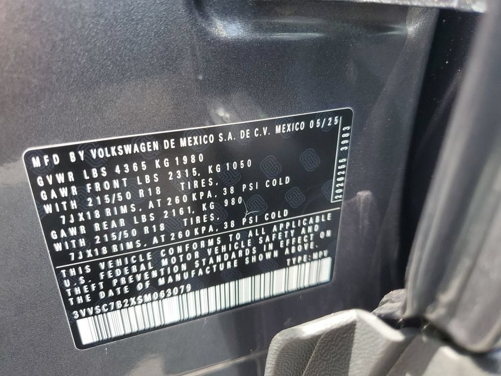 2025 Volkswagen Taos 1.5T SE