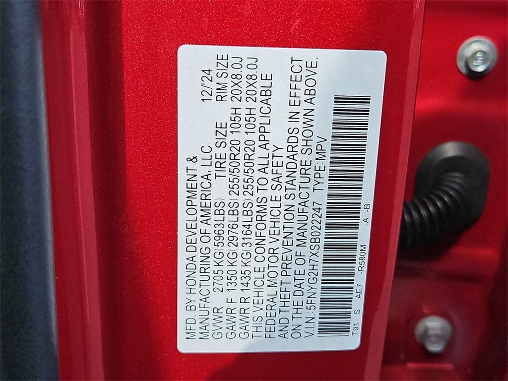 2025 Honda Pilot Touring