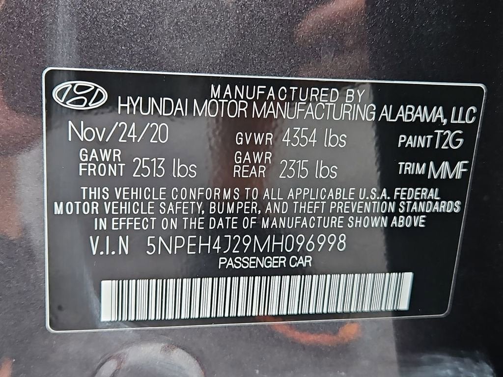 2021 Hyundai Sonata Limited