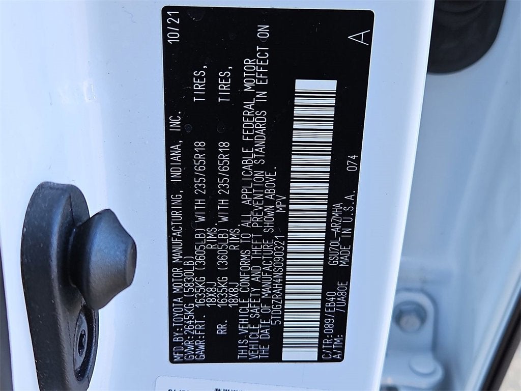 2022 Toyota Highlander XLE