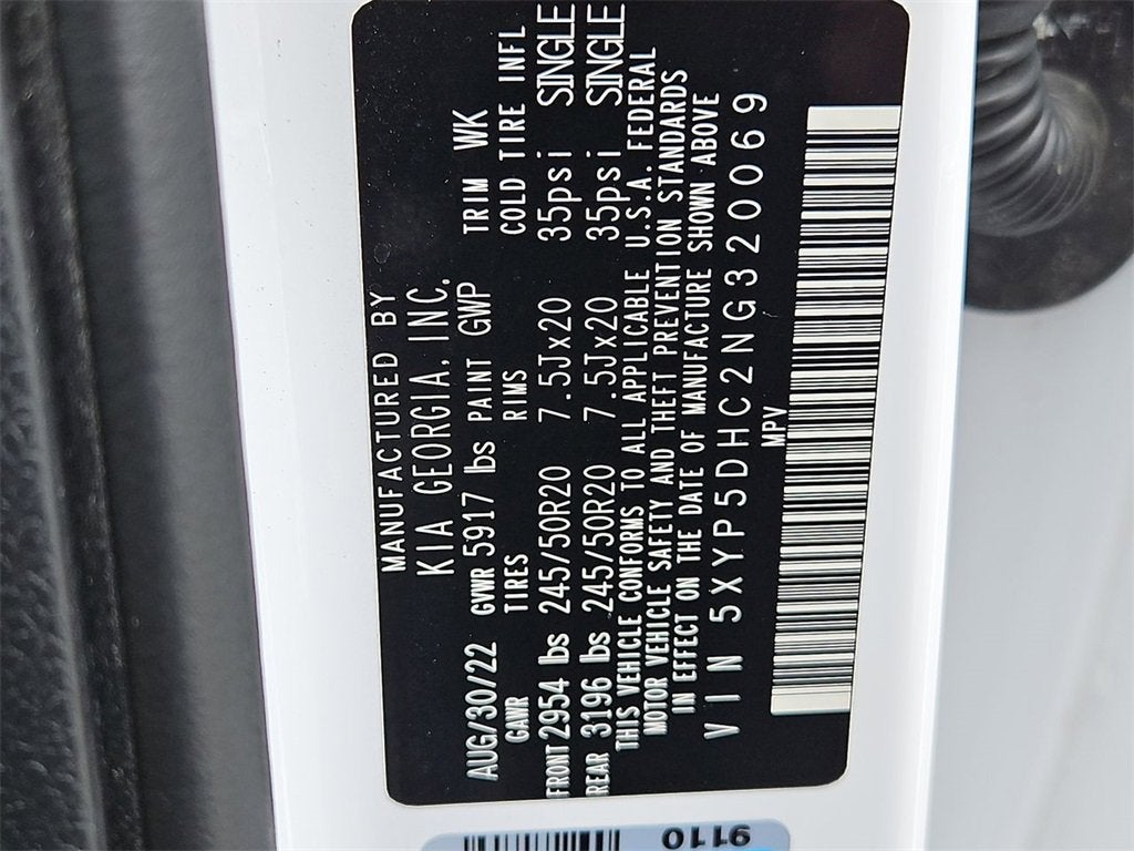 2022 Kia Telluride SX