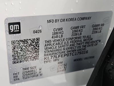 2026 Chevrolet Trax LS