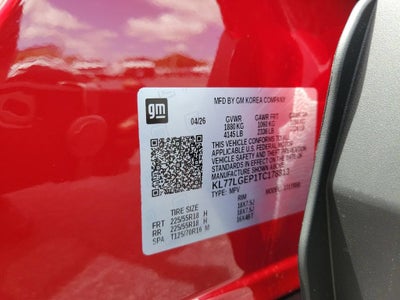2026 Chevrolet Trax 1RS