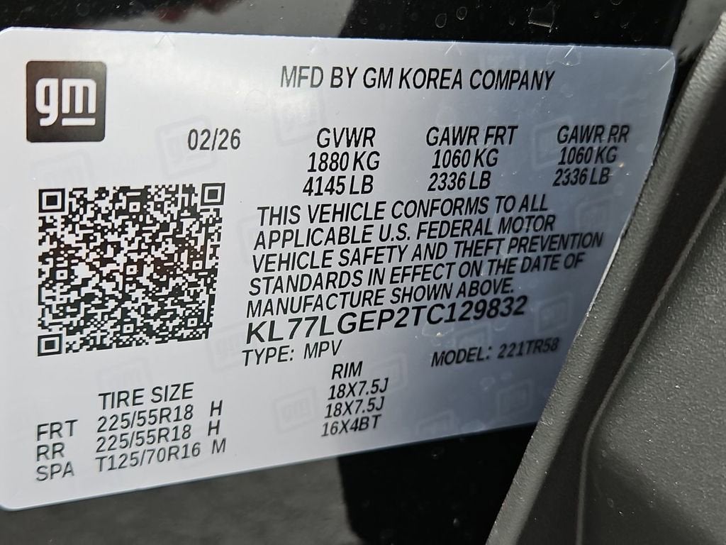 2026 Chevrolet Trax 1RS