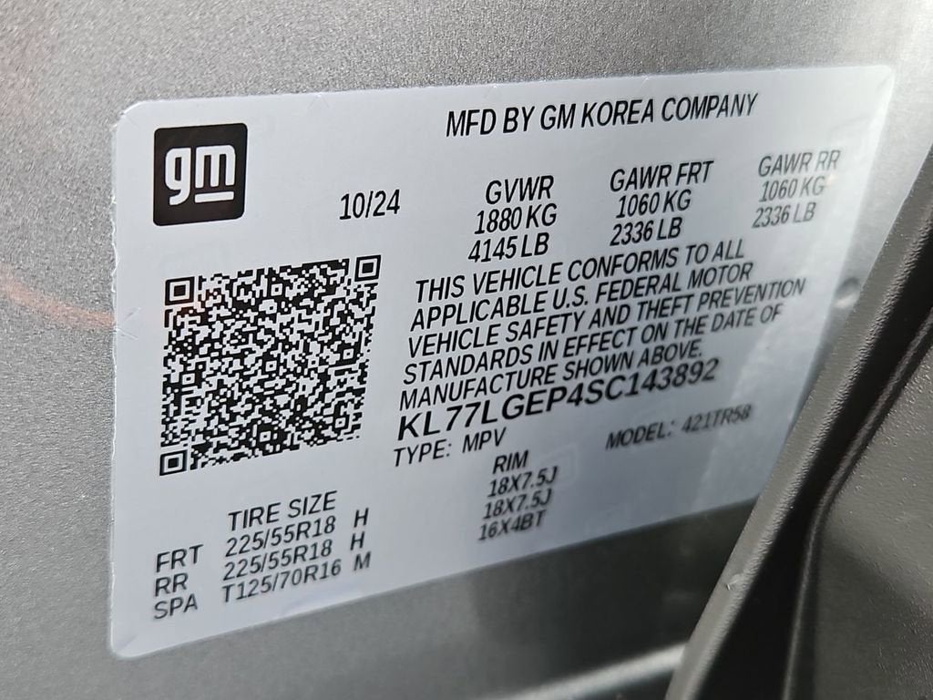 2025 Chevrolet Trax 1RS