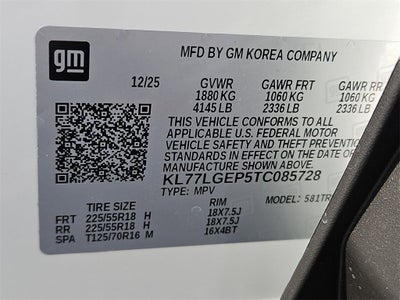 2026 Chevrolet Trax 1RS