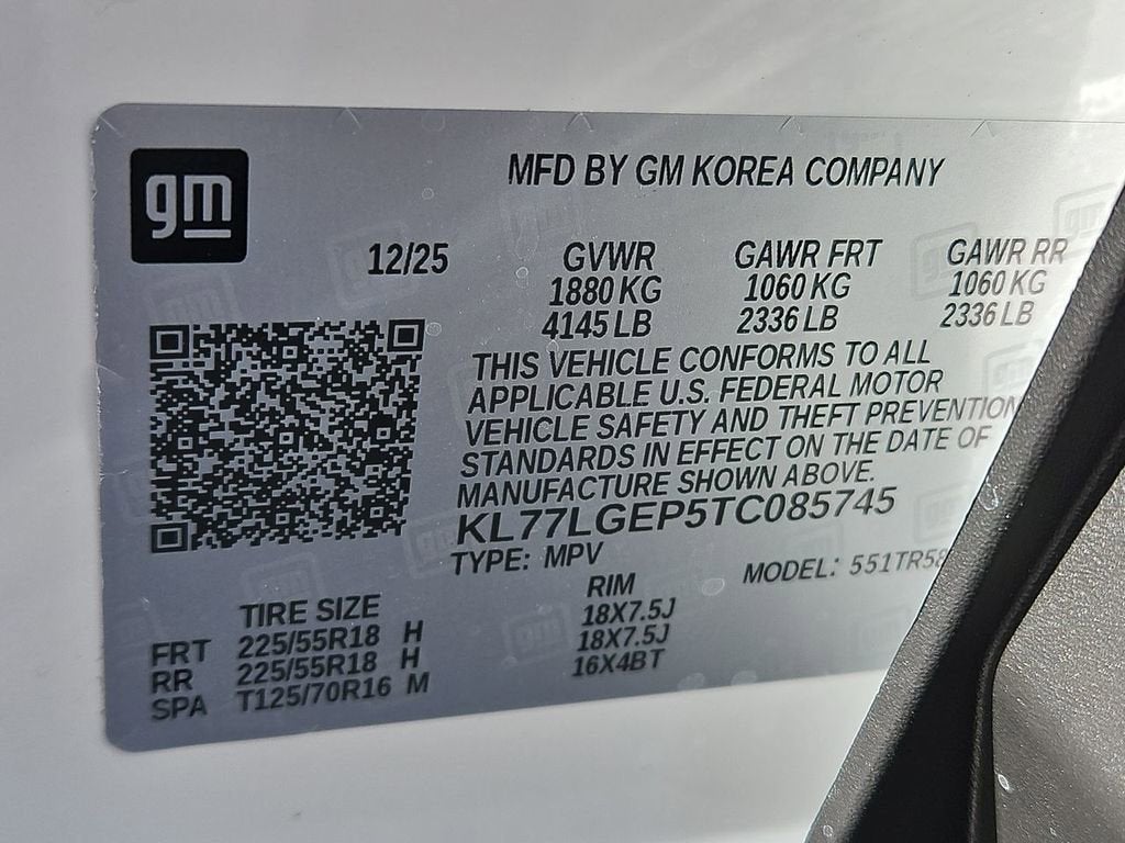 2026 Chevrolet Trax 1RS