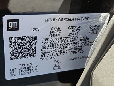 2026 Chevrolet Trax 2RS