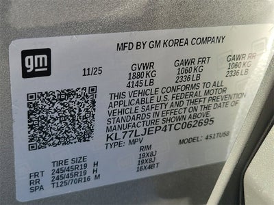 2026 Chevrolet Trax 2RS