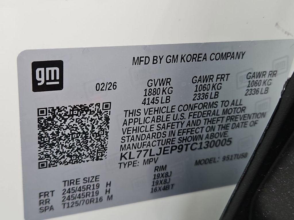 2026 Chevrolet Trax 2RS