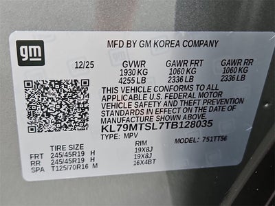 2026 Chevrolet Trailblazer RS