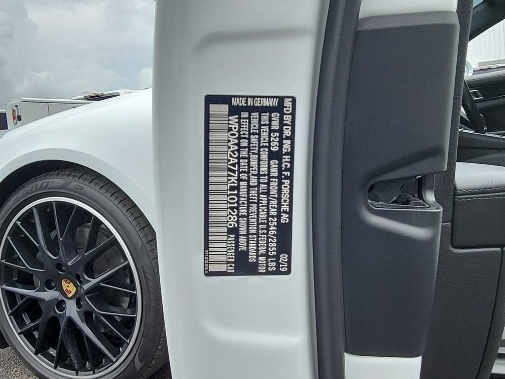 2019 Porsche Panamera 4