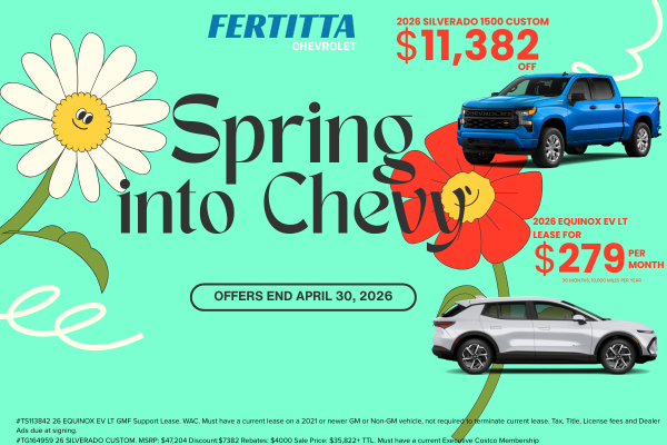 2026 April Fertitta Chevy offers
